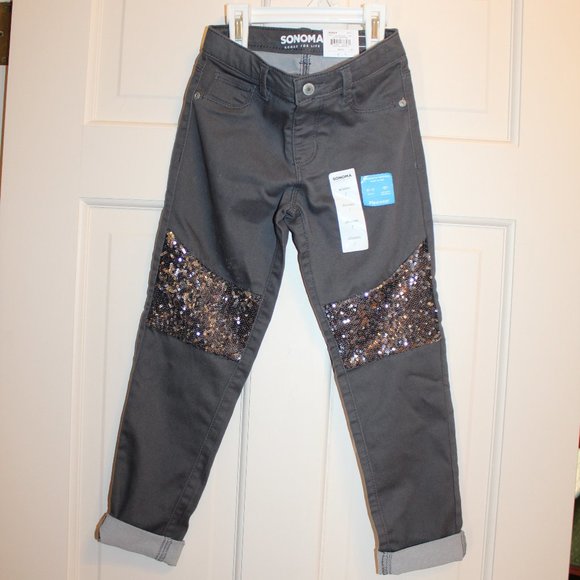 Sonoma Other - *NEW* Cute flashy pants sz 7